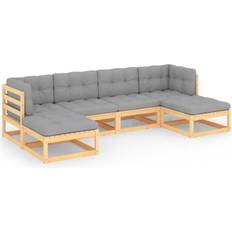 vidaXL 3077114 Loungesæt, borde inkl. 4 sofaer