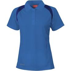 Running - Women Polo Shirts Spiro Team Spirit Polo Shirt Women - Royal/Navy