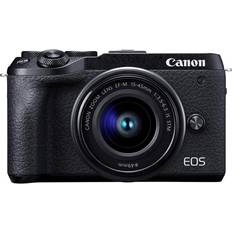 E-TTL II (Canon) Mirrorless Cameras Canon EOS M6 Mark II + 15-45mm IS STM