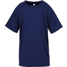 Spiro Kid's Impact Performance Aircool T-shirt - Navy