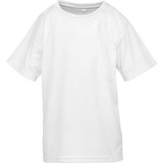 Spiro Kid's Impact Performance Aircool T-shirt - White