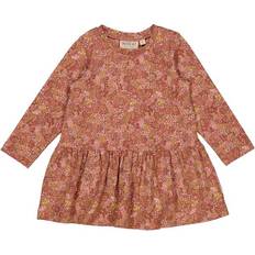 Wheat Kristine Dress - Rose Cheeks Flowers (5542e-159-2113)