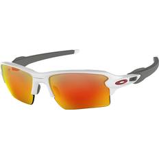 Oakley 2.0 xl Oakley Flak 2.0 XL - Polished White/Prizm Ruby