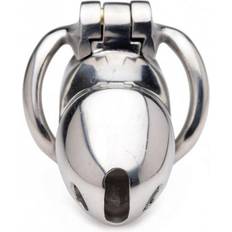 Chastity Devices XR Brands Rikers Locking Chastity Cage