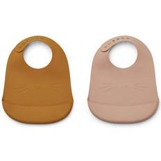 Liewood Tilda Bib Embossment 2-pack Cat