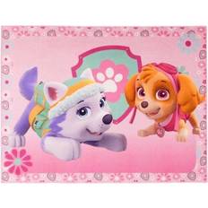 Paw Patrol Mattor Barnrum Associated Weaver Paw Patrol Everest og Skye De Luxe Gulvtæppe til Børn 95x125cm