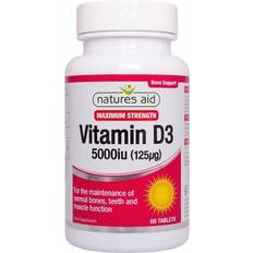 Natures Aid Vitamin D3 5000iu 60 st