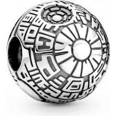 Pandora star wars Pandora Star Wars Death Star Clip Charm - Silver/Black