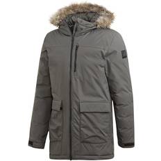 Gråa - Herr - Parkasar Jackor adidas Xploric Parka - Grey/Legend Earth