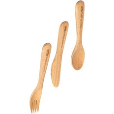 Wood Cutlery Sets Gsi Rakau Cutlery Set 3pcs