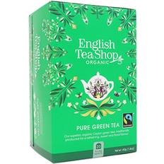 Fairtrade Te English Tea Shop Pure Green Tea 40g 20st