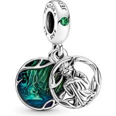 Pandora star wars Pandora Star Wars Yoda Dangle Charm - Silver/Green