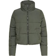 Only Chaqueta de invierno - verde oscuro