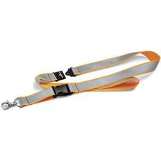 Oranje Visitekaarthouders Durable Textile Lanyard Reflective