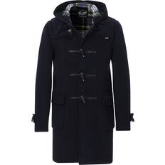 Homme - Polyamide Manteaux Gloverall Morris Duffle Coat - Navy/Dress Gordon