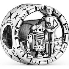 Jewellery Pandora Star Wars C-3PO & R2-D2 Openwork Charm - Silver