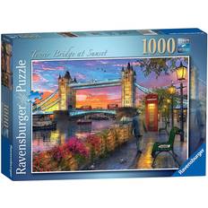 Pussel london Ravensburger Tower Bridge of London at Sunset 1000 Bitar