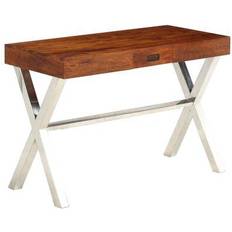 Jern - Rektangulære Skrivebord vidaXL - Skrivebord 50x110cm