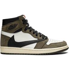 Sneakers NIKE Air Jordan 1 Retro High OG SP x Travis Scott - Sail/Black/Dark Mocha