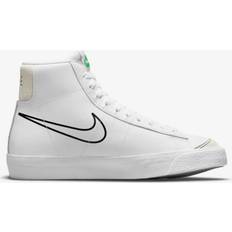 Nike Blazer Mid '77 GS - White/Aluminum/Black/Light Green Spark