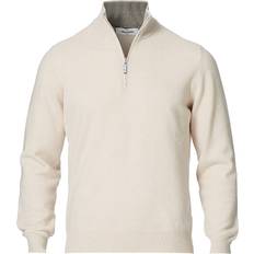 Gran sasso Wool/Cashmere Half Zip - Creme