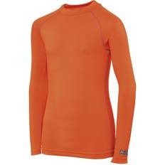 Boy's Long Sleeve Thermal Underwear Base Layer Vest Top - Orange