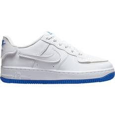 Nike Air Force 1/1 GS - White/Royal Blue/White