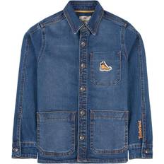 Timberland Boot Logo Denim Jacket - Blue (T25S52-Z25)