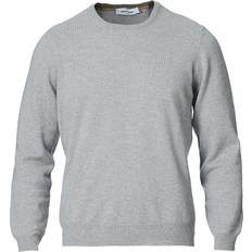 Neck light Gran sasso Wool Cashmere Crew Neck - Light Grey