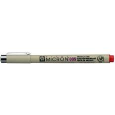 Red Fineliners Sakura Pigma Micron 005 Red 0.20mm