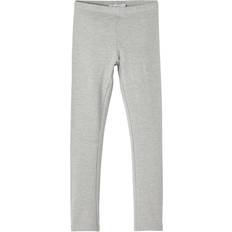 Name It Nkfdavina Solid Swe Legging - Grey Melange