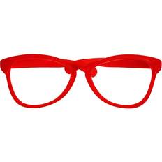 Vegaoo Giant Clown Glasses Red