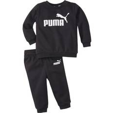 Infant + Toddler Essentials Minicats Jogger Suit - Cotton Black (846141-01)
