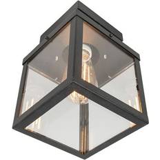 IP23 Ceiling Flush Lights QAZQA Rotterdam Ceiling Flush Light 16cm