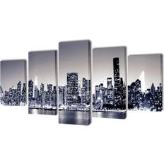 Décorations Murales vidaXL New York Skyline Décoration Murale 100x50cm