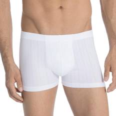 Calida Pure & Style Covered Waistband Boxer Brief - White