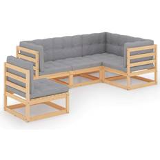 vidaXL 3076624 Outdoor Lounge Set, Table incl. 5 Sofas