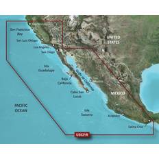 Sat Navs Garmin BlueChart g3 Vision U.S., Mendocino, CA to Salina Cruz, MX Coastal Charts