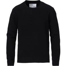 Colorful Standard Classic Merino Wool Crew Neck Sweater Unisex - Deep Black