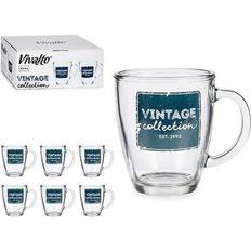 Crystal Glass Cups & Mugs Vivalto Vintage Mug 32cl