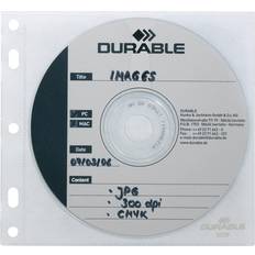 CD/DVD Cover File (10 Pcs) - Transparent