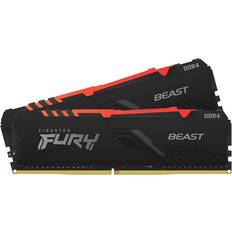 Kingston Fury RGB Black DDR4 2666MHz 2x32GB (KF426C16BBAK2/64)