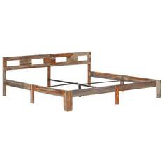 vidaXL Solid Shesham 73cm Sängram 200X200cm