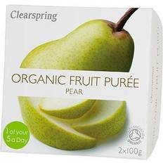 Clearspring Organic Fruit Purée Pear 100g 2stk 2pak