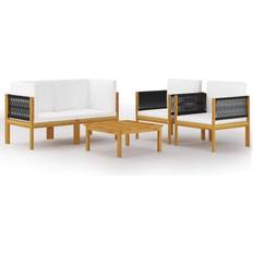 vidaXL 3057885 Loungesæt, 1 borde inkl. 2 stole & 2 sofaer