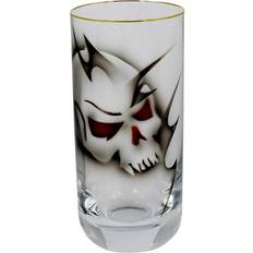 Glas dödskalle kökstillbehör Nybro Crystal Memento Mori Dödskalle Klar Dricksglas 36cl