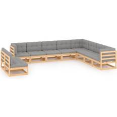 vidaXL 3076914 Loungesæt, borde inkl. 10 sofaer