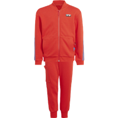 Adidas lego adidas Kid's X Classic Lego Tracksuit - Red/Bright Blue (GU1860)