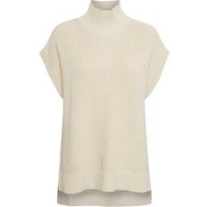 Part Two Keekee Waistcoat - Whitecap Grey