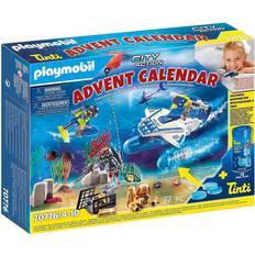 Playmobil City Action Bathing Fun Police Diving Mission Adventskalender